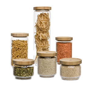 Seed & Sprout Lennox Pantry Jars - Set of 6