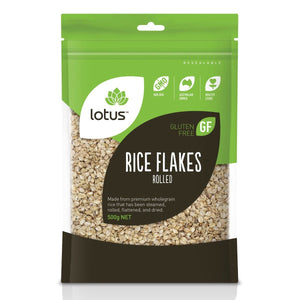 Lotus Rolled Rice Flakes 500g