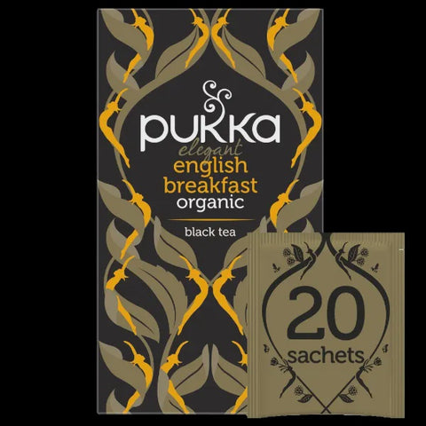Pukka Herbs-Elegant English Breakfast Organic Black Tea