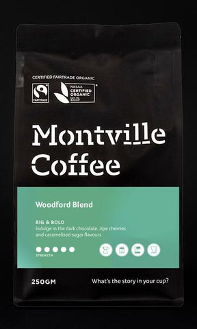 Montville Coffee Woodford Blend (Espresso Ground)