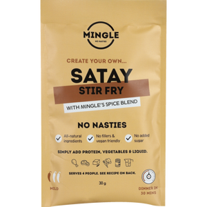 Mingle Natural Seasoning Blend Satay 30g