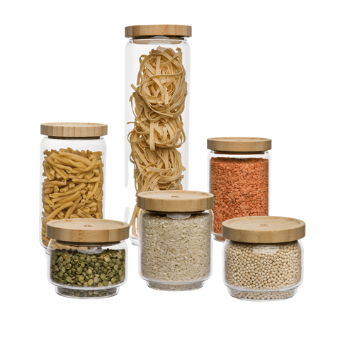 Seed & Sprout Lennox Pantry Jars - Set of 6
