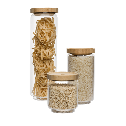 Seed & Sprout Lennox Pantry jars- Set of 3