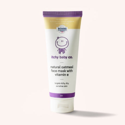 Itchy Baby Co Natural Oatmeal face mask with vitamin E 120ml