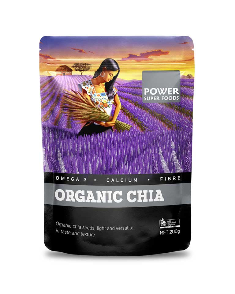 Power Super Foods Chia Seeds Certified Organic 'The Origin Series'