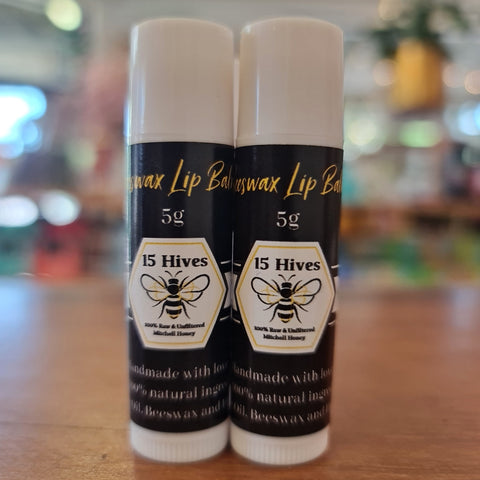 15 Hives Beeswax Lip Balm 5g