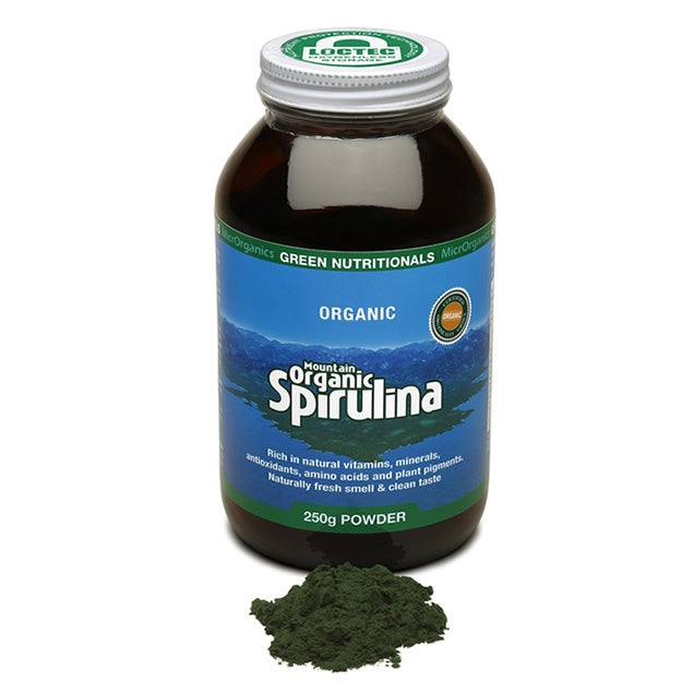 Green Nutritionals Mountain Organic Spirulina Powder 250g