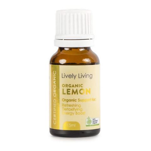 Lively Living Lemon Essential Oil 15ml