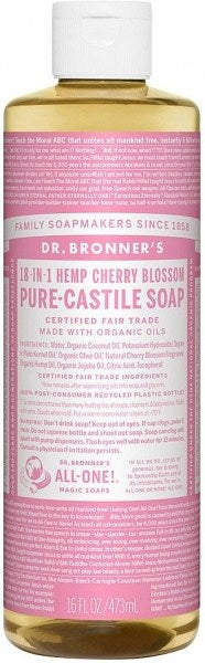 Dr Bronner's Castile Liquid Soap