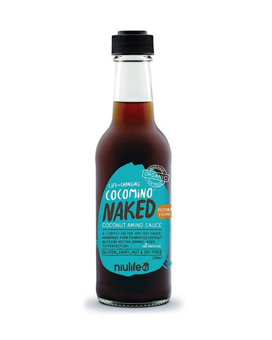 Niulife Cocomino Coconut amino sauce Naked 250ml