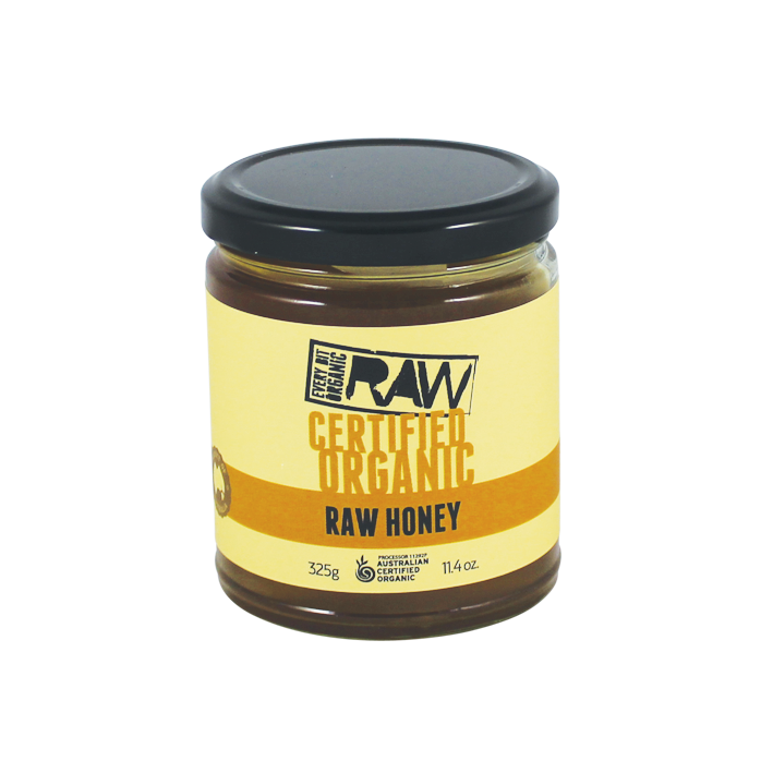 Every Bit Organic Raw Honey Certified Organic 325g