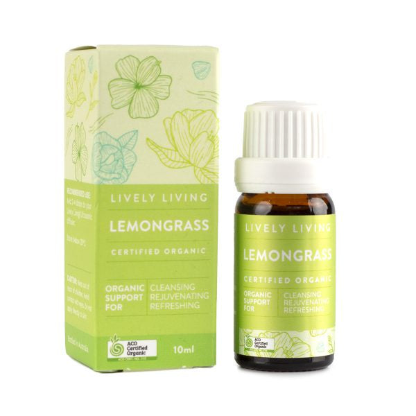 Lively Living Lemongrass Essential Oil 10ml