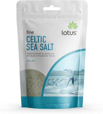 Lotus Celtic Sea Salt - Fine 500g