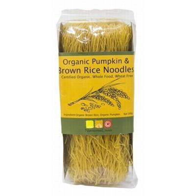 Nutritionist Choice Rice Noodles pumpkin and brown 200g