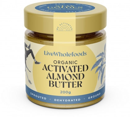 Live Wholefoods Organic Activated Almond Butter 200g