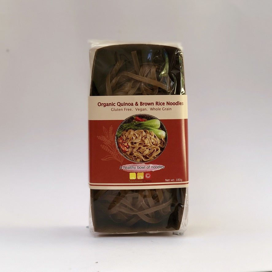 Nutritionist Choice Organic Quinoa and Brown Rice Noodles (thick)  180g