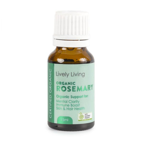 Lively Living Rosemary Essential Oil 15ml