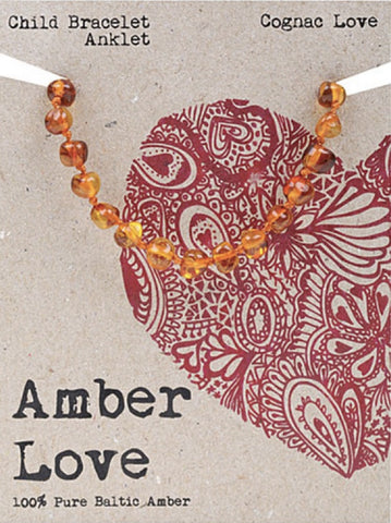 Amber Love Children's Bracelet/Anklet