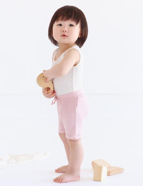 Boody Baby Pull on Shorts - Rose