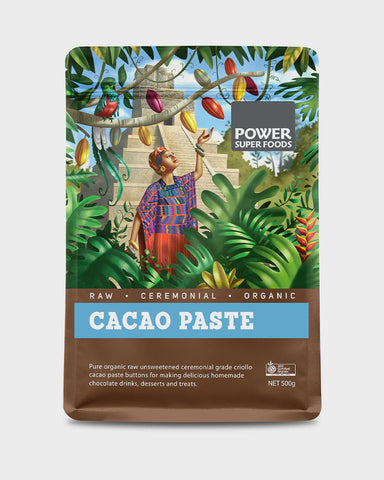 Power Super Foods Cacao Paste Buttons 500g