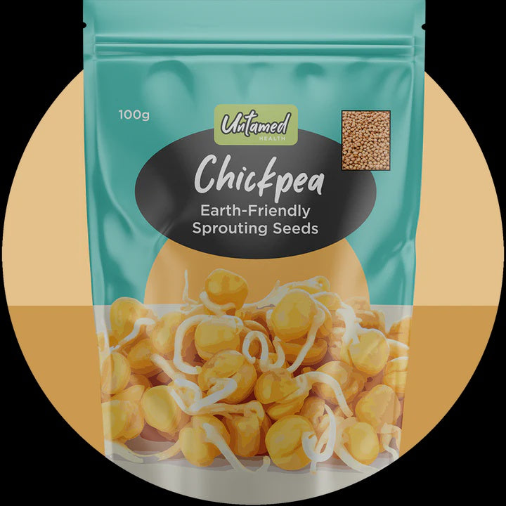 Untamed Health Chickpea Sprouting Seeds 100g