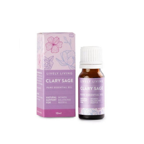 Lively Living Clary Sage French Essential Oil 10ml