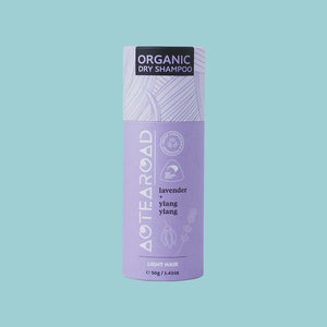 Aotearoad Organic Dry Shampoo- Light Hair Lavender + Ylang Ylang 50g