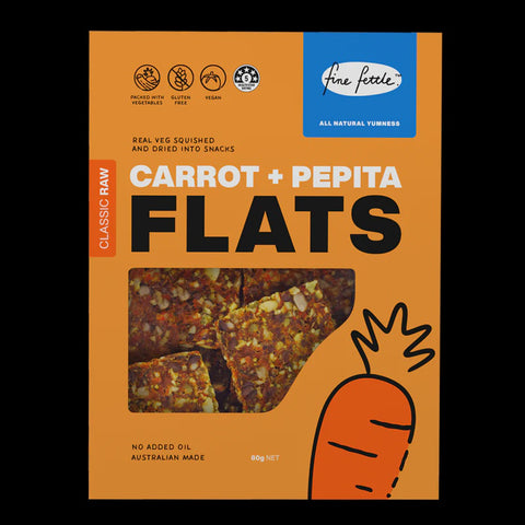 Fine Fettle Carrot and Pepita Flats
