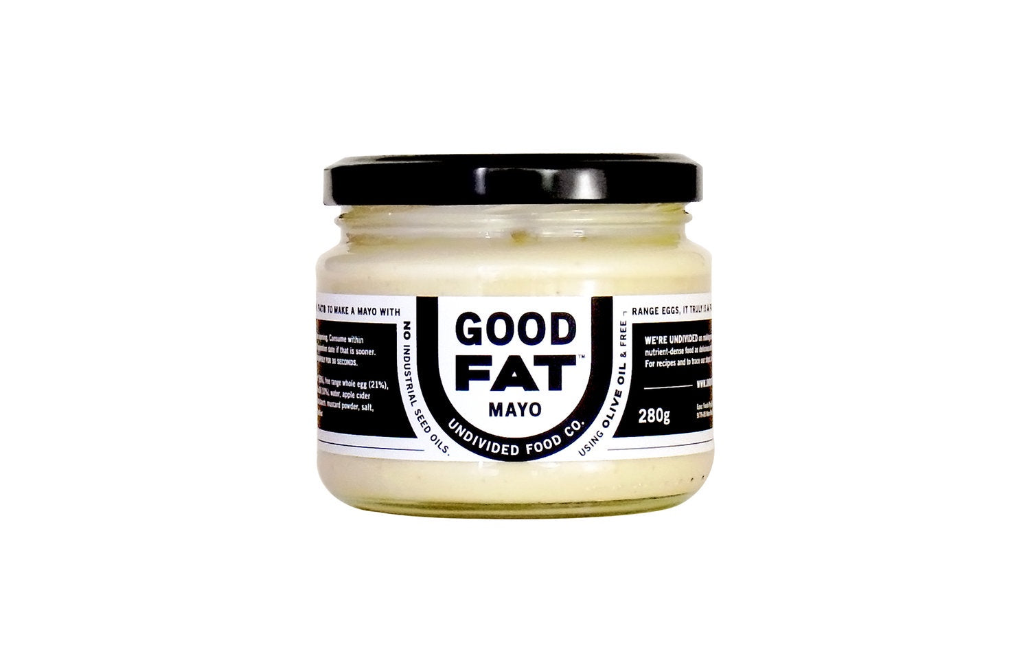 Undivided Food Co Good Fat Mayo 280g