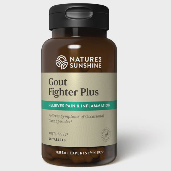 Natures Sunshine Gout Fighter Plus 60T