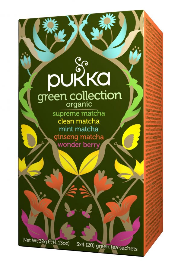 Pukka Herbs- Green Collection Organic Green Tea
