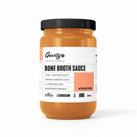 Gevity Rx Bone Broth Sauce - Better Belly BBQ 375ml