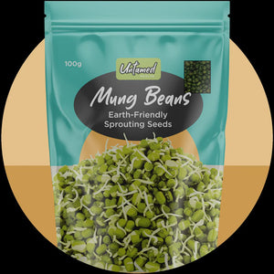 Untamed Health Mung Beans Sprouting Seeds 100g