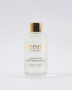 Sienna Nail Polish Remover – Water Based with Soy