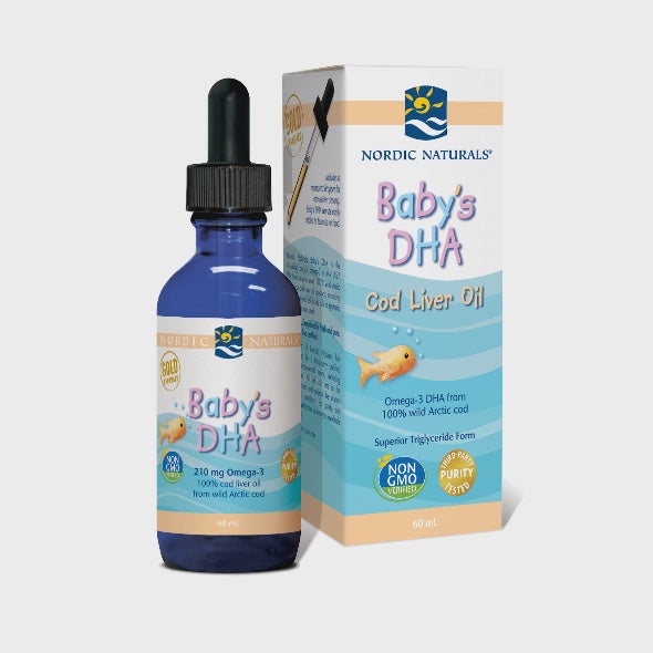 Nordic Naturals Baby's DHA Cod Liver Oil 60ml
