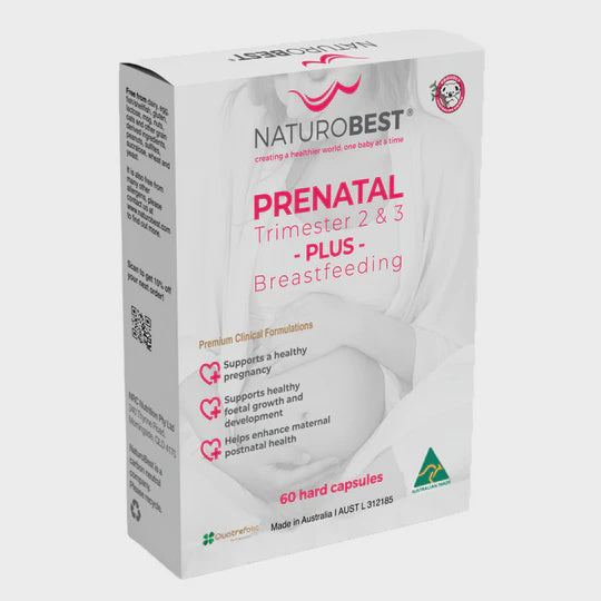 Naturobest Prenatal Trimester 2&3 Plus Breastfeeding 60C