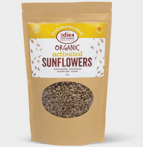 2DIE4 Live foods Organic Activated Sunflower Seed 300g