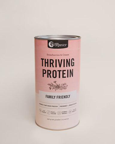 Nutra Organics Thriving Protein Strawberries & Cream 450g