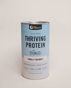 Nutra Organics Thriving Family Protein- Smooth Vanilla 450g