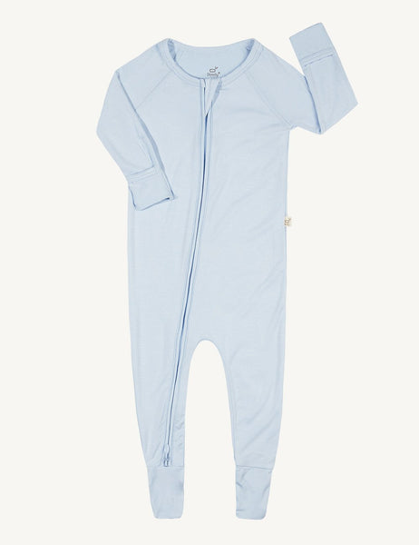 Boody Baby Long Sleeve Onesie - Sky