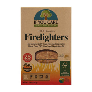 If you care Firelighters 28 cubes
