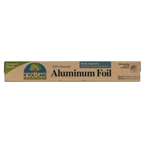 If you care Recycled Aluminum Foil
