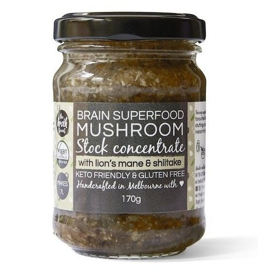 The Broth Sisters Stock Concentrate Superfood  Mushroom Lions Mane 170g