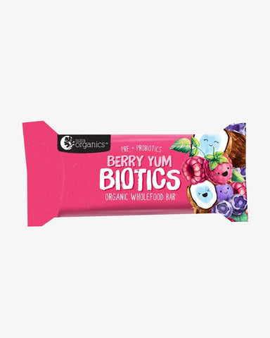 Nutra Organics Berry Yum Biotic Bars 30g