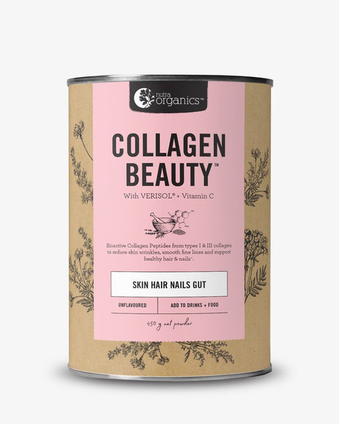 Nutra organics Collagen beauty with verisol + C