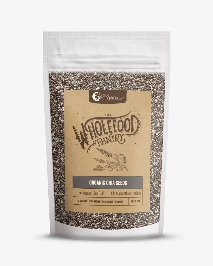 The Wholefood Pantry Organic Chia Seeds 200g