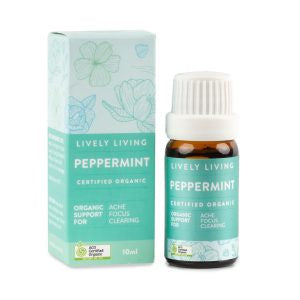 Lively Living Peppermint Essential Oil 10ml