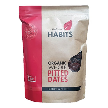 Changing Habits Organic Whole Pitted Dates