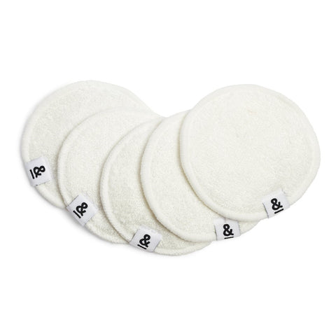 Seed & Sprout Bamboo Makeup Remover Pads - Set of 5