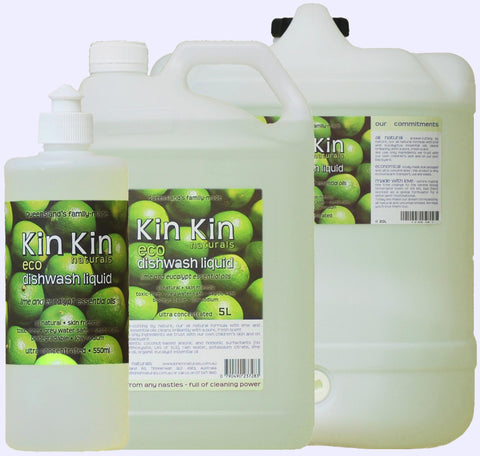 Kin Kin Dishwash Liquid Lime & Eucalyptus